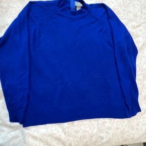 Designers Originals Men's Cobalt Blue Crewneck Sweater